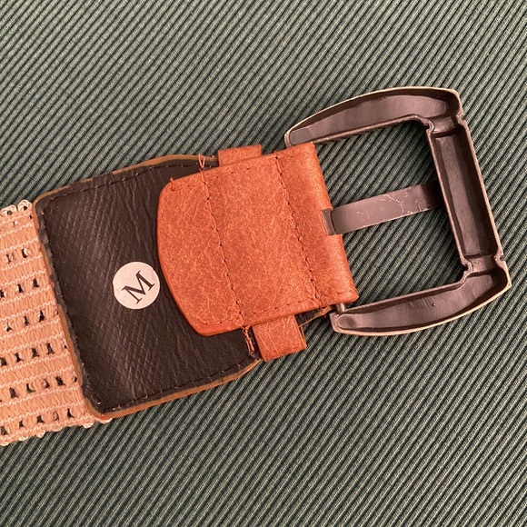 Brown/beige waist belt - Picture 4 of 7